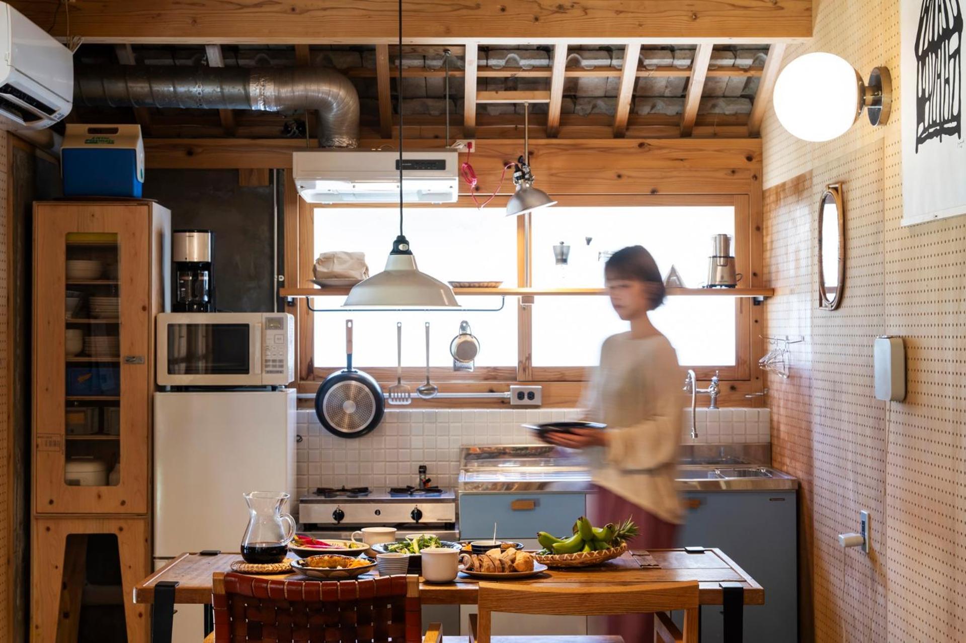 フクギに囲まれた家 さばんぎ沖縄古民家 Savangi Okinawan Designed Folk House Nakijin Eksteriør billede